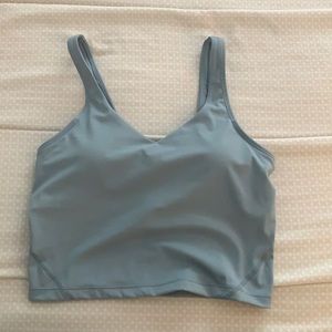 lululemon dupe light blue align tank size small